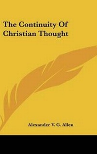 Enlarge image Cover: The Continuity Of Christian Thought - Kessinger Publishing