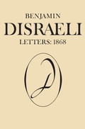 Cover: Benjamin Disraeli Letters - University of Toronto Press
