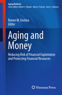 Enlarge image Cover: Aging and Money - Humana Press Inc.