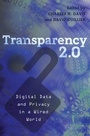 Cover: Transparency 2.0 - Peter Lang Verlag