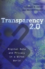 Cover: Transparency 2.0 - Peter Lang Verlag