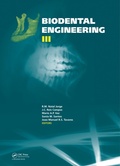 Cover: Biodental Engineering III - CRC Press