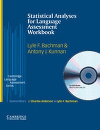 Enlarge image Cover: Statistical Analyses for Language Assessment Workbook and CD ROM - Cambridge University Press