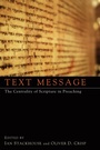 Cover: Text Message - Wipf and Stock Publishers