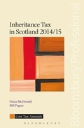 Cover: Inheritance Tax in Scotland 2014/15 - Bloomsbury Professional