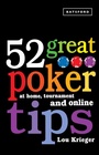 Cover: 52 Great Poker Tips - Batsford