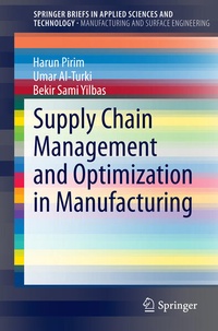 Enlarge image Cover: Supply Chain Management and Optimization in Manufacturing - Springer
