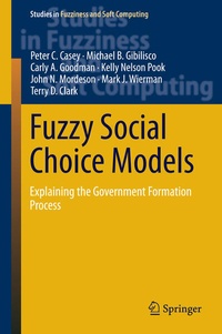 Enlarge image Cover: Fuzzy Social Choice Models - Springer