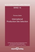 Cover: International Production Site Selection - expert verlag ein Imprint von Narr Francke Attempto Verlag