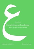 Cover: Fortschreibung und Auslegung - Harrassowitz Verlag