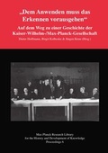 Cover: "Dem Anwenden muss das Erkennen vorausgehen" - epubli
