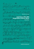 Cover: Josef Gasser (1873-1957) Ausgew&auml;hlte weltliche Werke - innsbruck university press