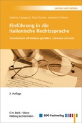 Cover: Einf&uuml;hrung in die Italienische Rechtssprache - BD&Uuml; Weiterbildungs- und Fachverlagsgesellschaft mbH