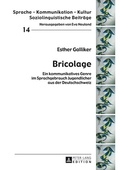 Cover: Bricolage - Peter Lang Verlag
