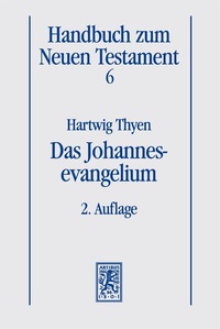 Abbildung von: Das Johannesevangelium - Mohr Siebeck