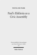Abbildung von: Paul's Ekklesia as a Civic Assembly - Mohr Siebeck