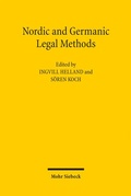 Cover: Nordic and Germanic Legal Methods - Mohr Siebeck