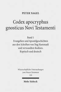 Abbildung von: Codex apocryphus gnosticus Novi Testamenti - Mohr Siebeck