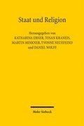 Cover: Staat und Religion - Mohr Siebeck