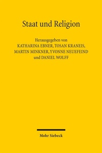 Enlarge image Cover: Staat und Religion - Mohr Siebeck