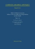 Cover: Kitab al-A'dad al-musamma Sullam al-'ilm wa l-adab wa-mi'rag al-hikma wa-fasl al-hitab - Harrassowitz Verlag
