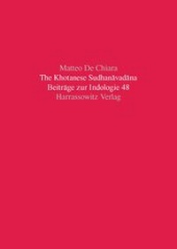 Abbildung von: The Khotanese Sudhanavadana - Harrassowitz Verlag