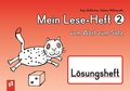 Cover: Mein Lese-Heft 2 - vom Wort zum Satz - L&ouml;sungsheft - Verlag an der Ruhr