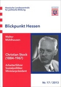 Cover: Christian Stock (1884-1967) - Hessische Landeszentrale f. polit. Bild.