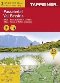 Abbildung von: 3D-Wanderkarten SET Passeiertal / Riffian-Kuens, St. Martin, St. Leonhard - Athesia-Tappeiner Verlag