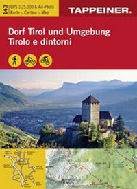 Abbildung von: Wanderkarte Dorf Tirol und Umgebung - Athesia-Tappeiner Verlag