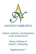 Cover: Authors, Authority, and Interpreters in the Ancient Novel - Barkhuis