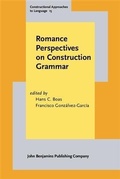 Cover: Romance Perspectives on Construction Grammar - John Benjamins Publishing Company