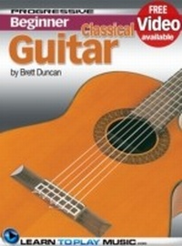 Abbildung von: Classical Guitar Lessons for Beginners - LearnToPlayMusic.com