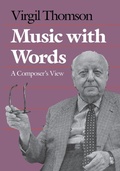 Cover: Music with Words - Yale University Press