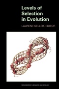 Cover: Levels of Selection in Evolution - Princeton University Press
