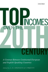 Enlarge image Cover: Top Incomes Over the Twentieth Century - Oxford University Press