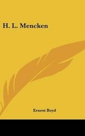 Cover: H. L. Mencken - Kessinger Publishing