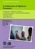 Cover: A Celebration of Algebraic Geometry - American Mathematical Society