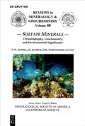 Cover: Sulfate Minerals - De Gruyter