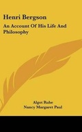 Cover: Henri Bergson - Kessinger Publishing