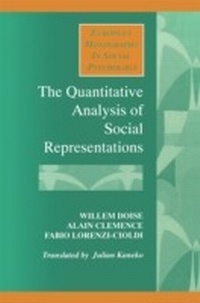 Enlarge image Cover: The Quantitative Analysis of Social Representations - Routledge