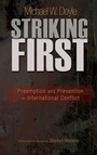 Cover: Striking First - Princeton University Press