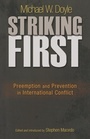 Cover: Striking First - Princeton University Press