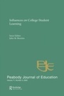 Cover: Influences on College Student Learning - Routledge