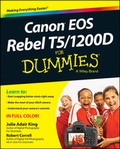 Cover: Canon EOS Rebel T5/1200D For Dummies - Wiley