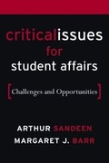 Cover: Critical Issues for Student Affairs - Jossey-Bass