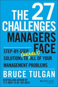 Abbildung von: The 27 Challenges Managers Face - Jossey-Bass