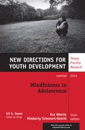 Cover: Mindfulness in Adolescence - Wiley
