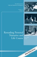 Cover: Rereading Personal Narrative and Life Course - Jossey-Bass