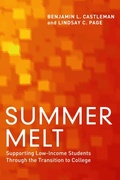 Cover: Summer Melt - Harvard Educational Publishing Group